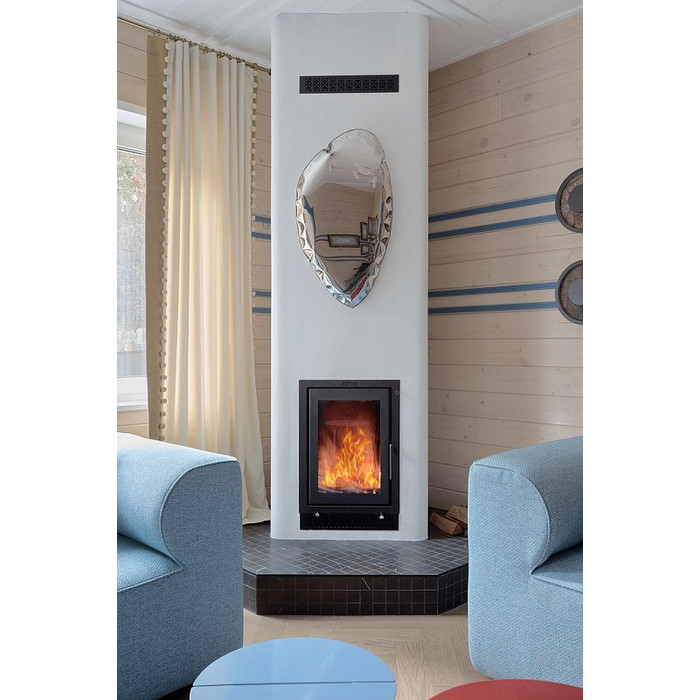 Модульный комплект дымохода ISOTOR, 0,33м., с плитой по месту, без вентканала, диаметр 25 см, Schiedel